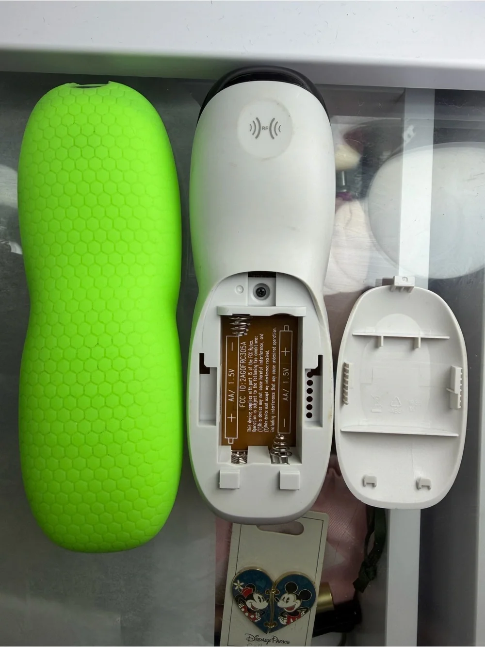 Replacement Remote with Neon Green Silicone Cover